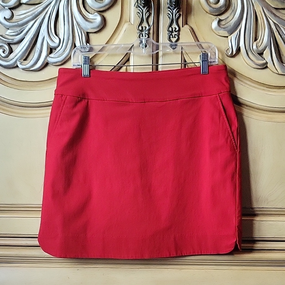 Red Skort